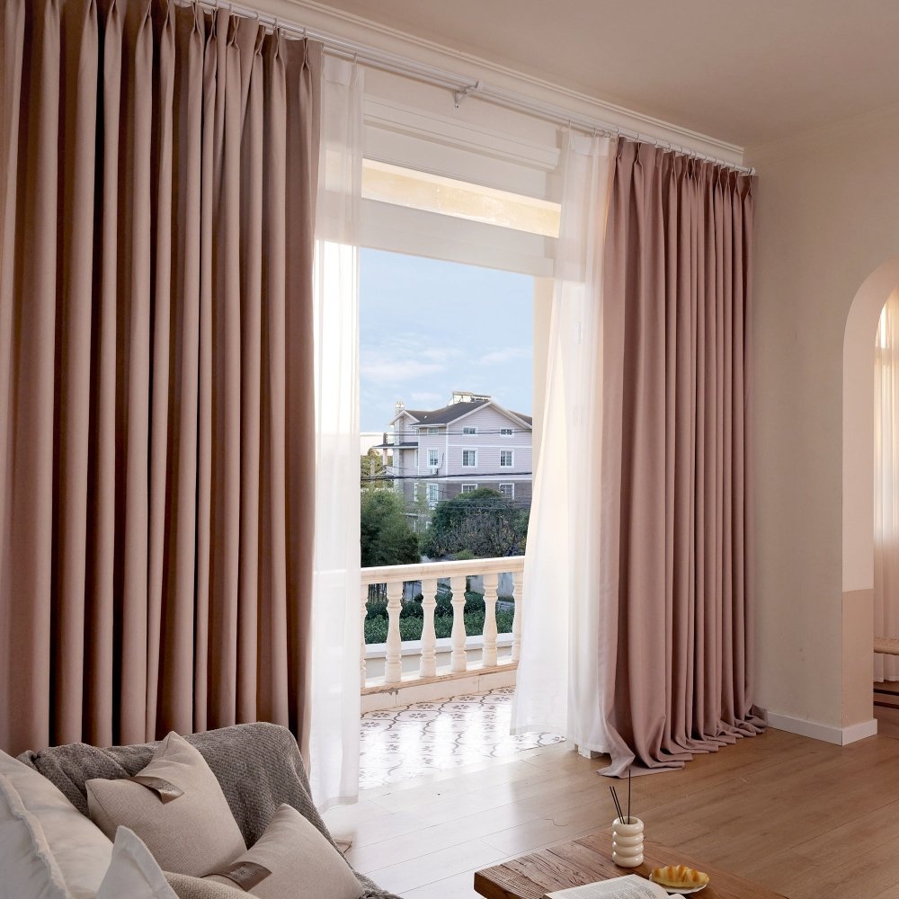 Katerina Custom Blackout Cloth Curtains - Deconovo US
