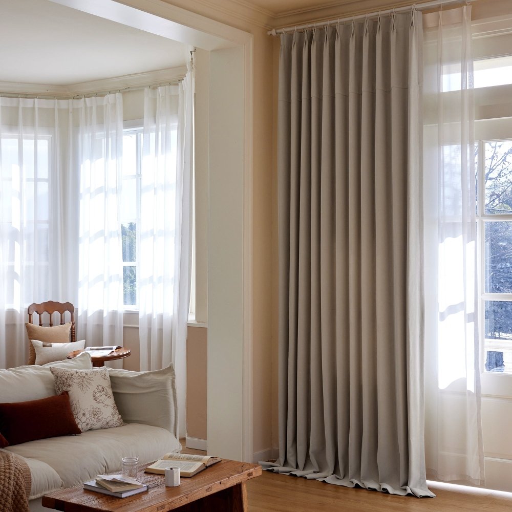 Katerina Custom Blackout Cloth Curtains - Deconovo US