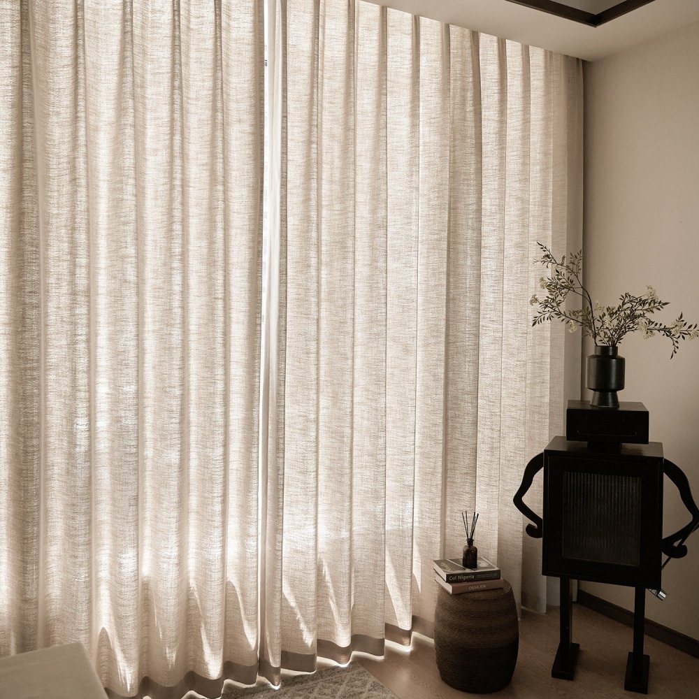 Layla Custom Cotton Blackout Curtains - Deconovo US