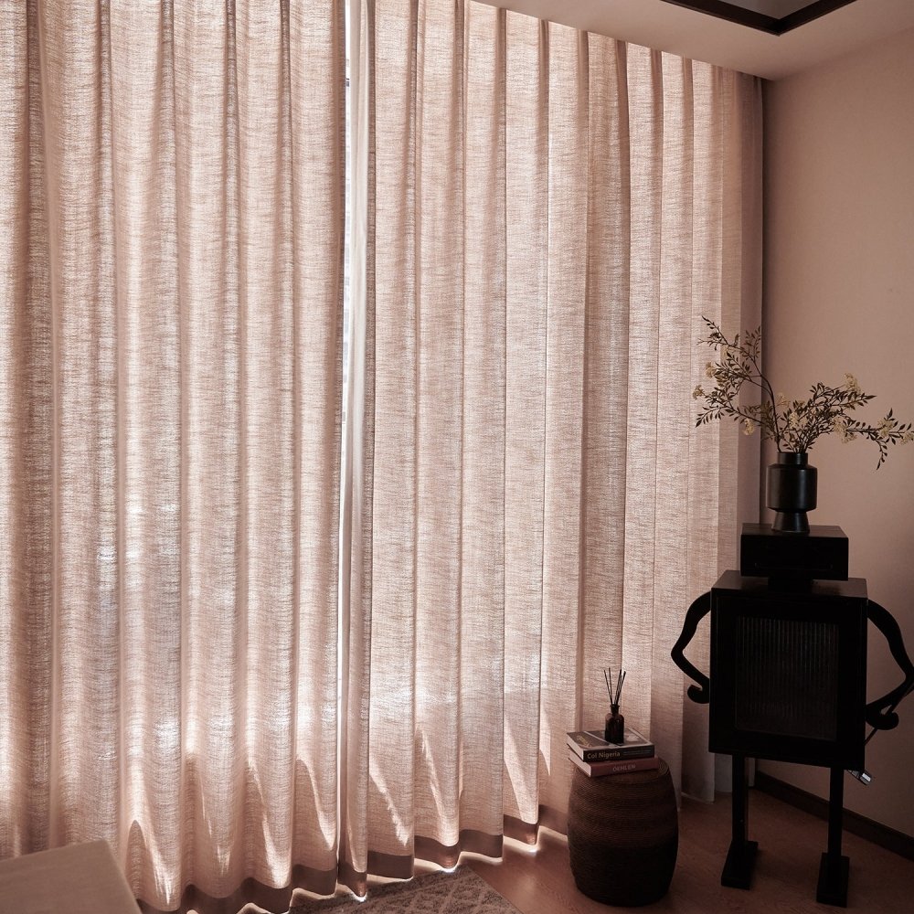 Layla Custom Cotton Blackout Curtains - Deconovo US