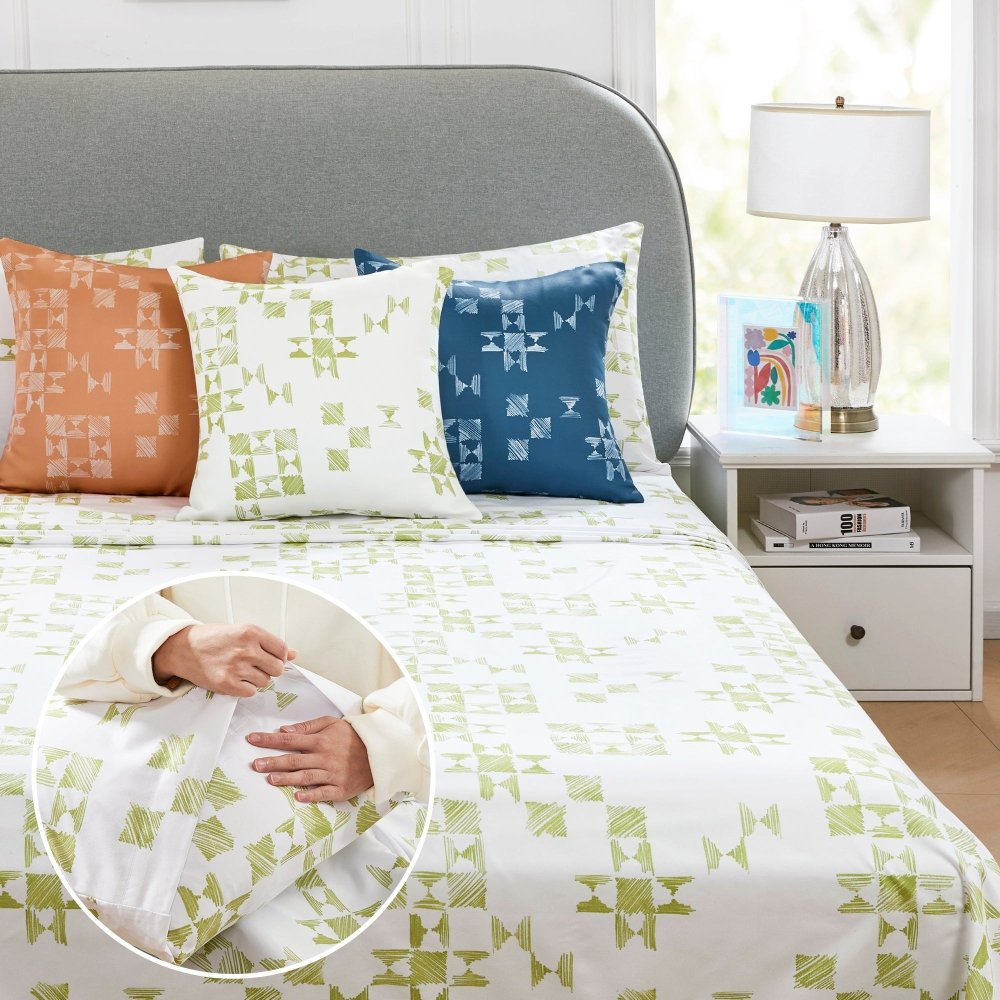 Modern Patchwork Bedding Sets - Deconovo US