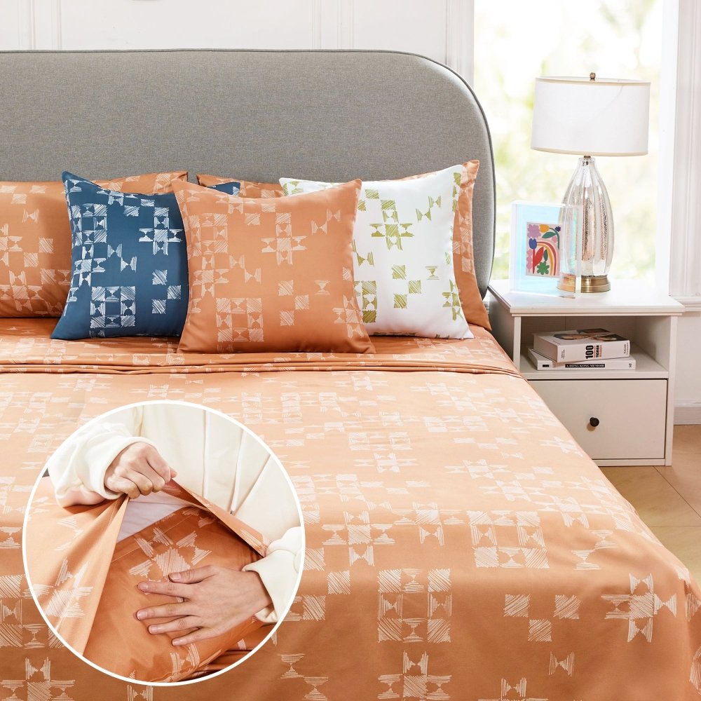 Modern Patchwork Bedding Sets - Deconovo US