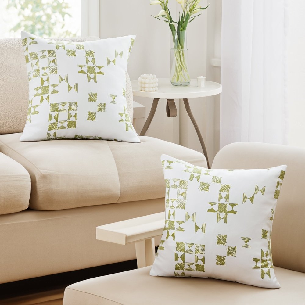 Modern Patchwork Cushion Covers - Deconovo US