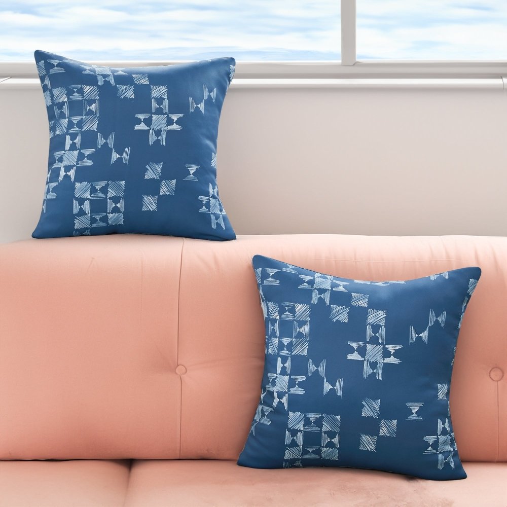 Modern Patchwork Cushion Covers - Deconovo US