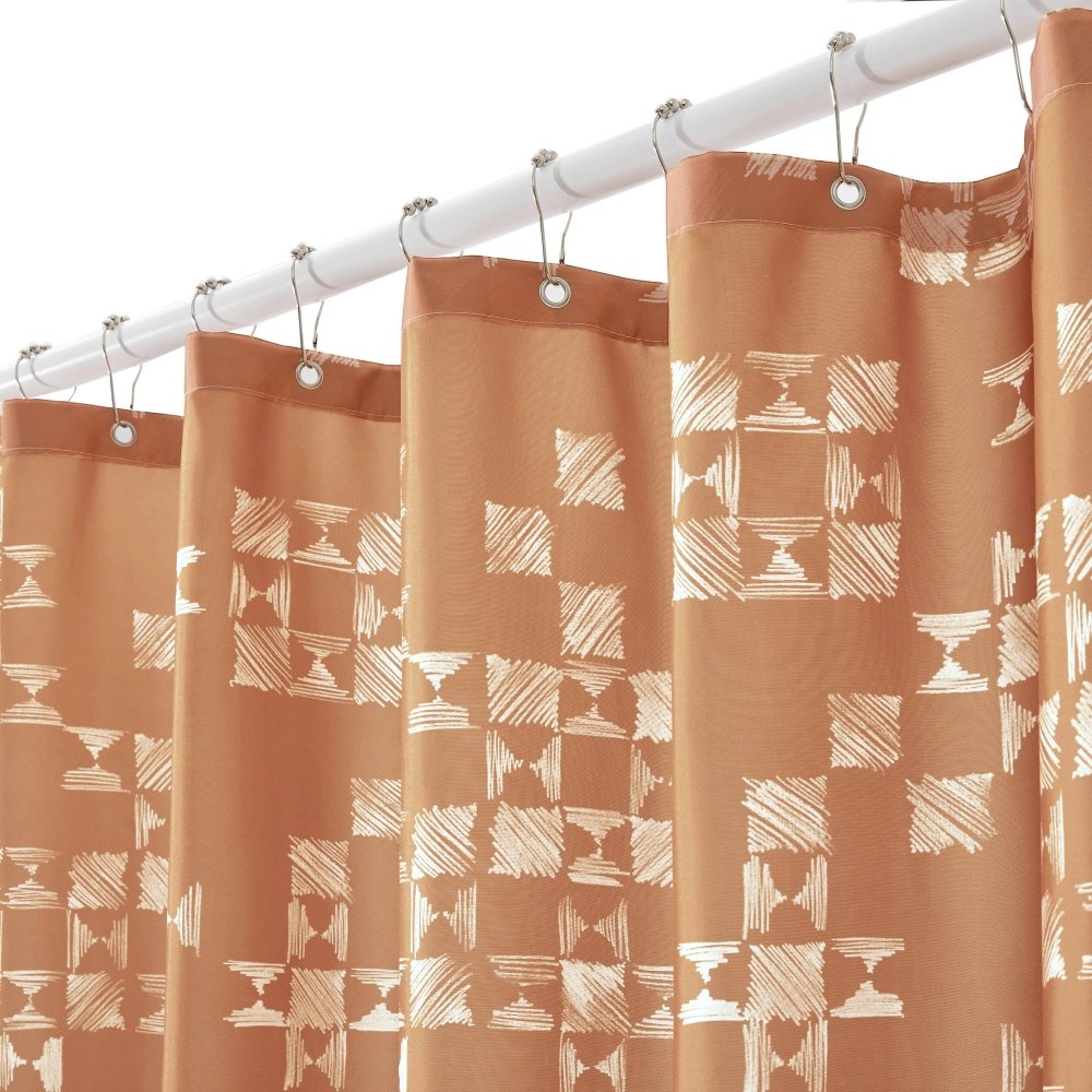 Modern Patchwork Shower Curtains - Deconovo US