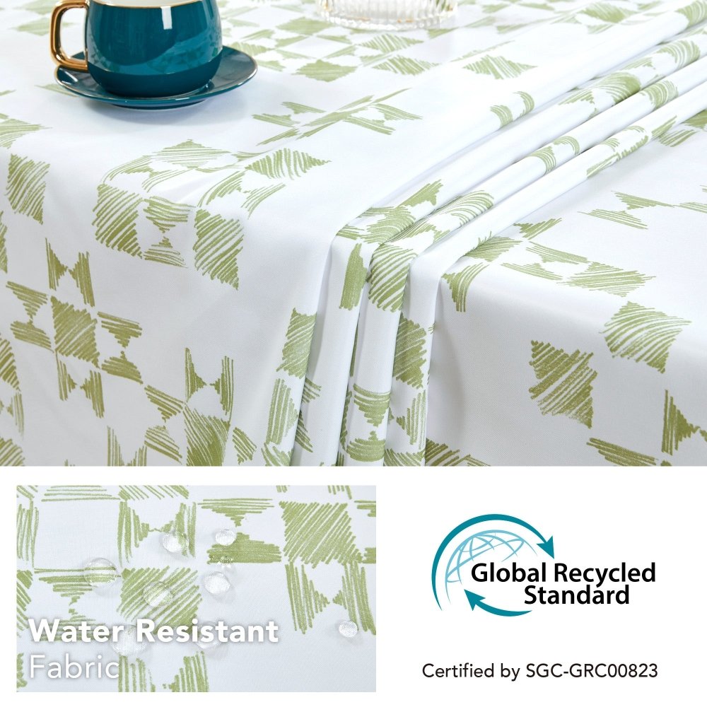 Modern Patchwork Tablecloth - Deconovo US