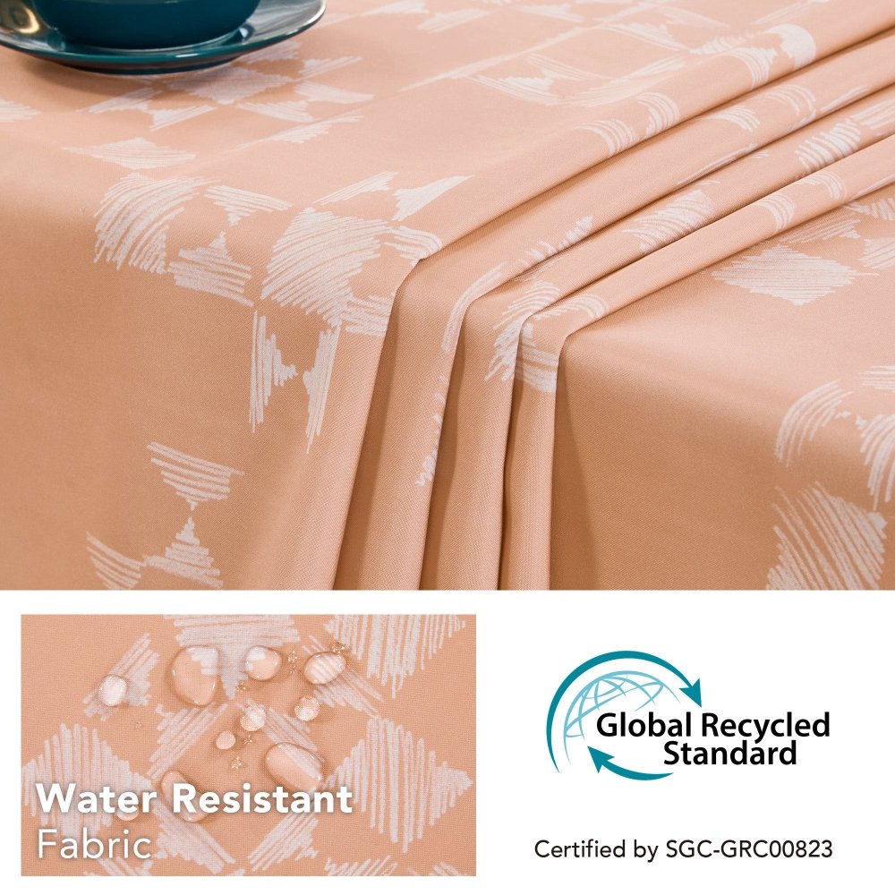 Modern Patchwork Tablecloth - Deconovo US