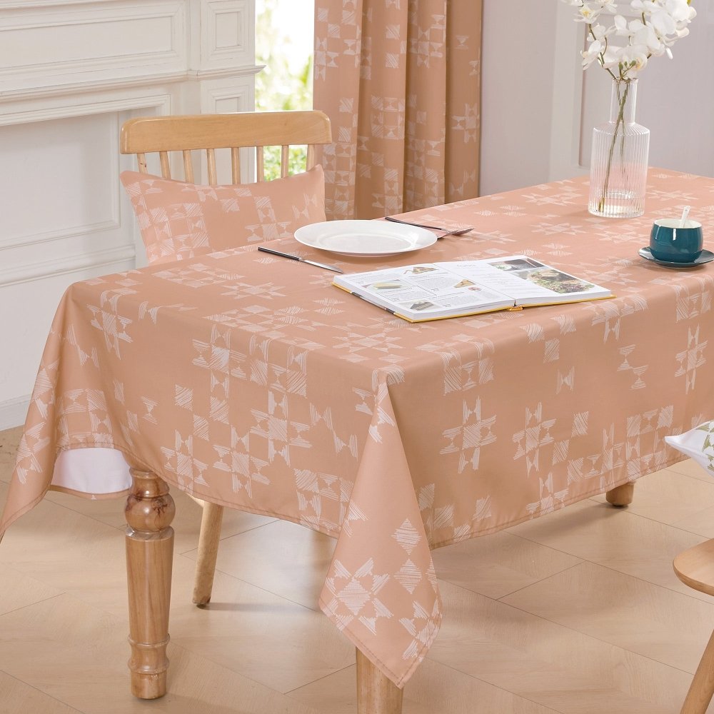 Modern Patchwork Tablecloth - Deconovo US