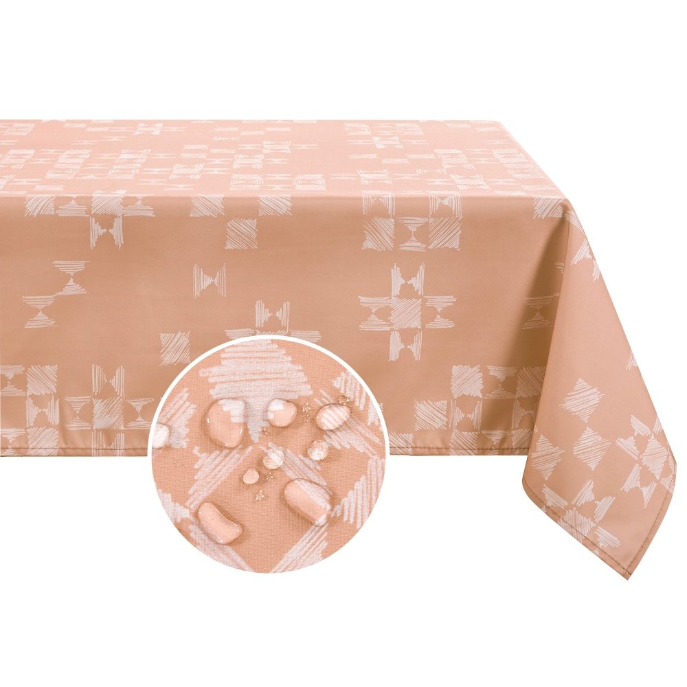 Modern Patchwork Tablecloth - Deconovo US