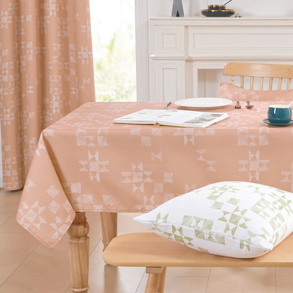 Modern Patchwork Tablecloth - Deconovo US