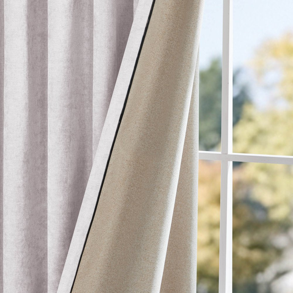 Nicolette 100% Total Blackout Custom Curtains - Deconovo US