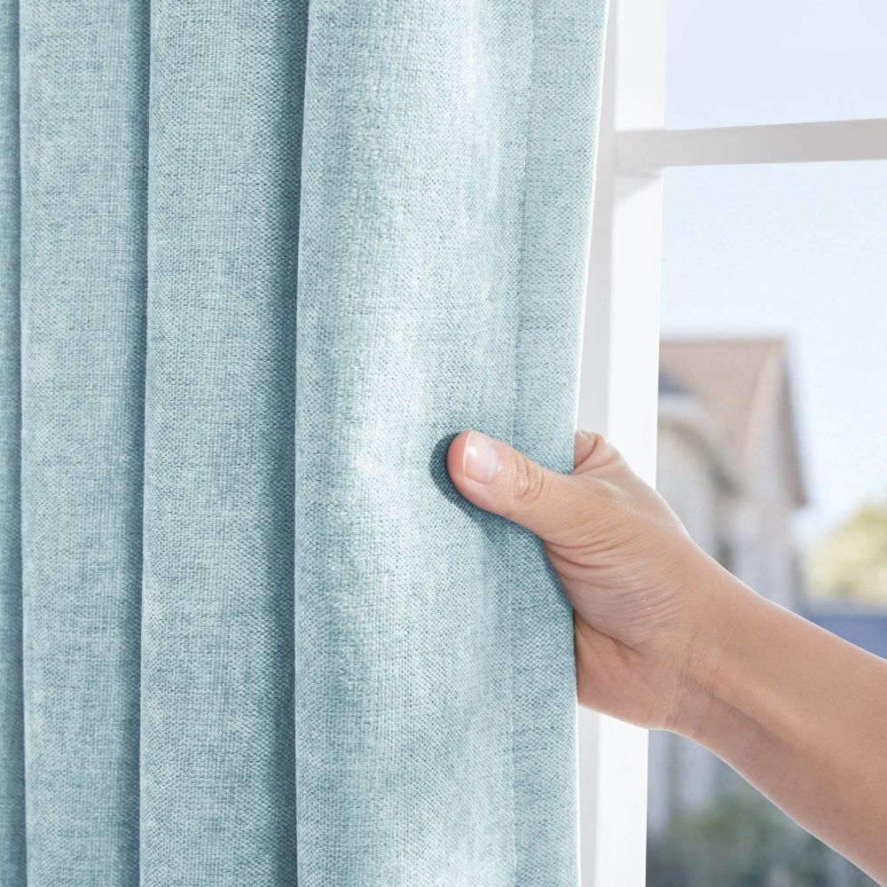 Nicolette 100% Total Blackout Custom Curtains - Deconovo US