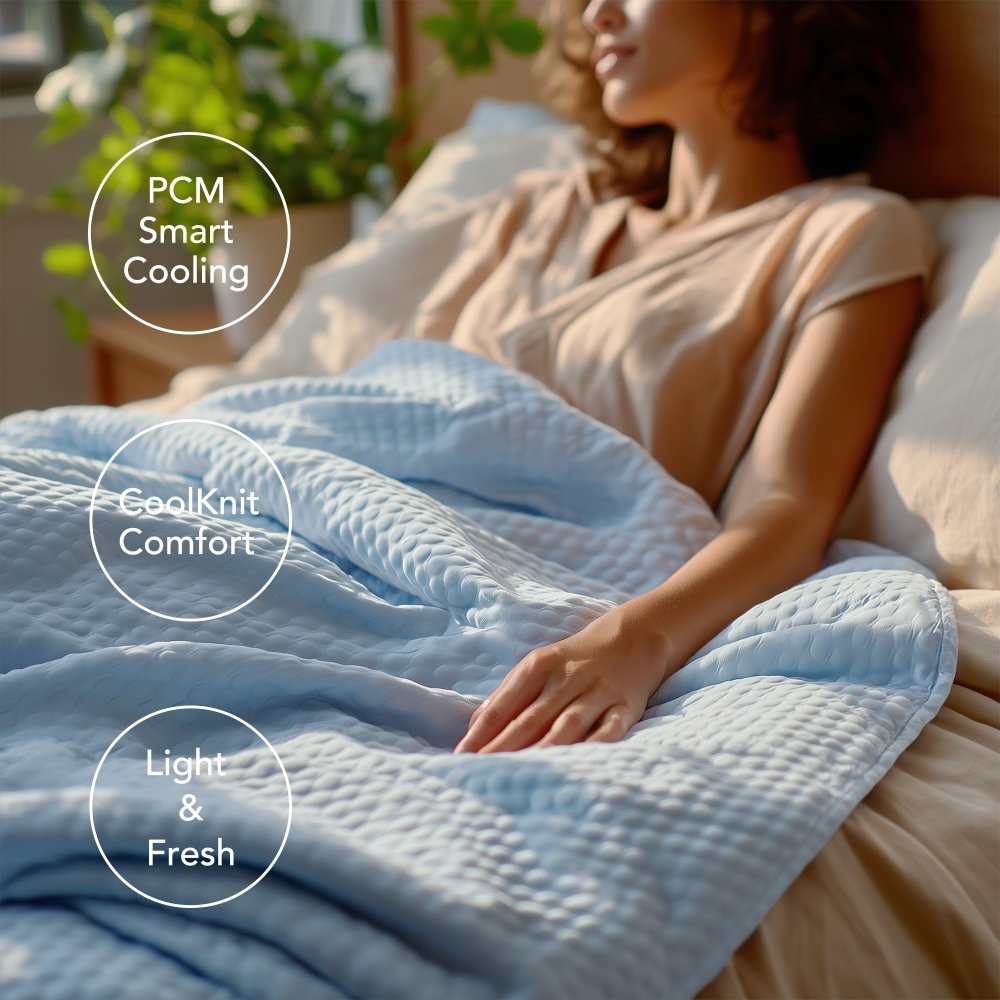 PCM Cooling Comforter - Deconovo US