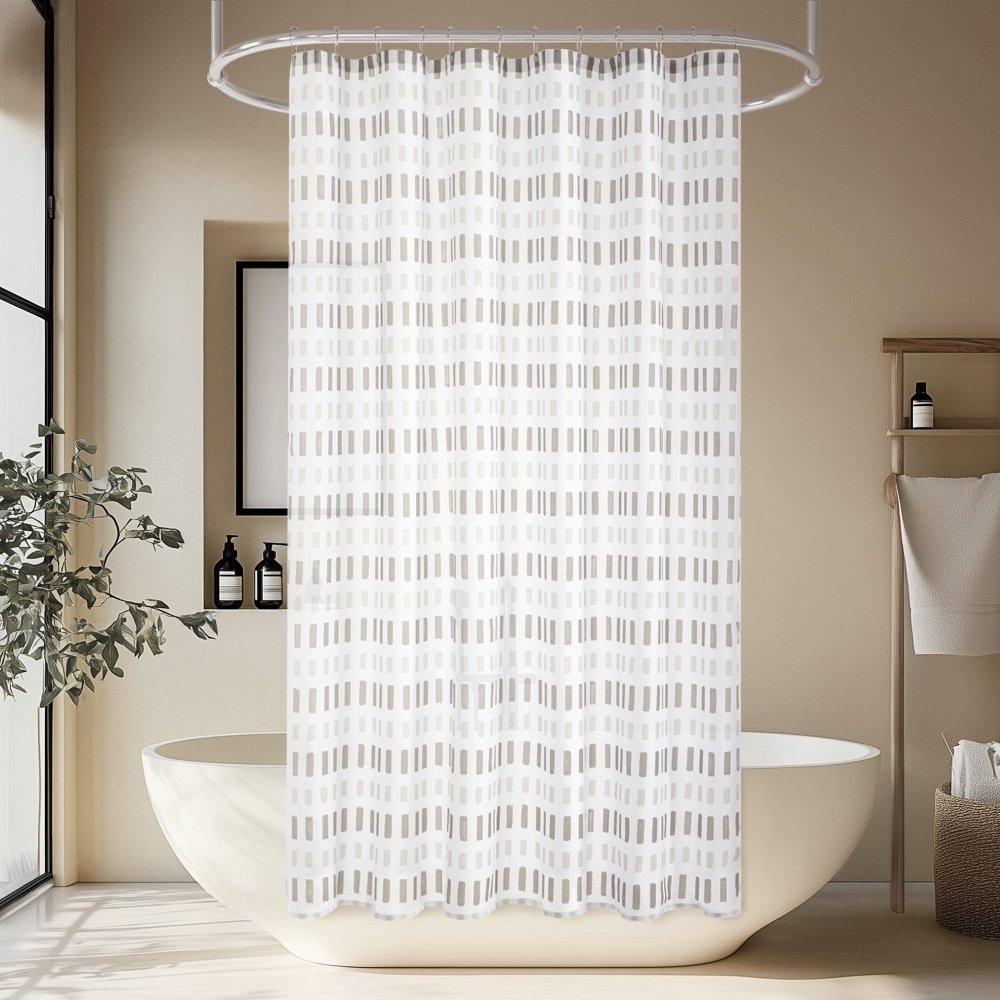 Pure Solitude Shower Curtains - Deconovo US