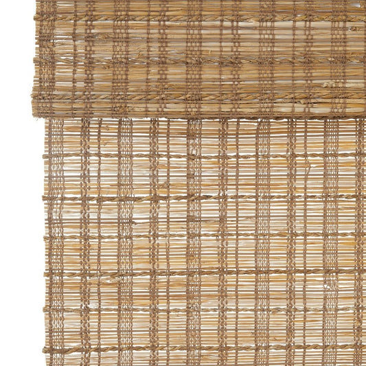 Renee Custom Natural Jute Bamboo Woven Shades - Cinnamon - Deconovo US