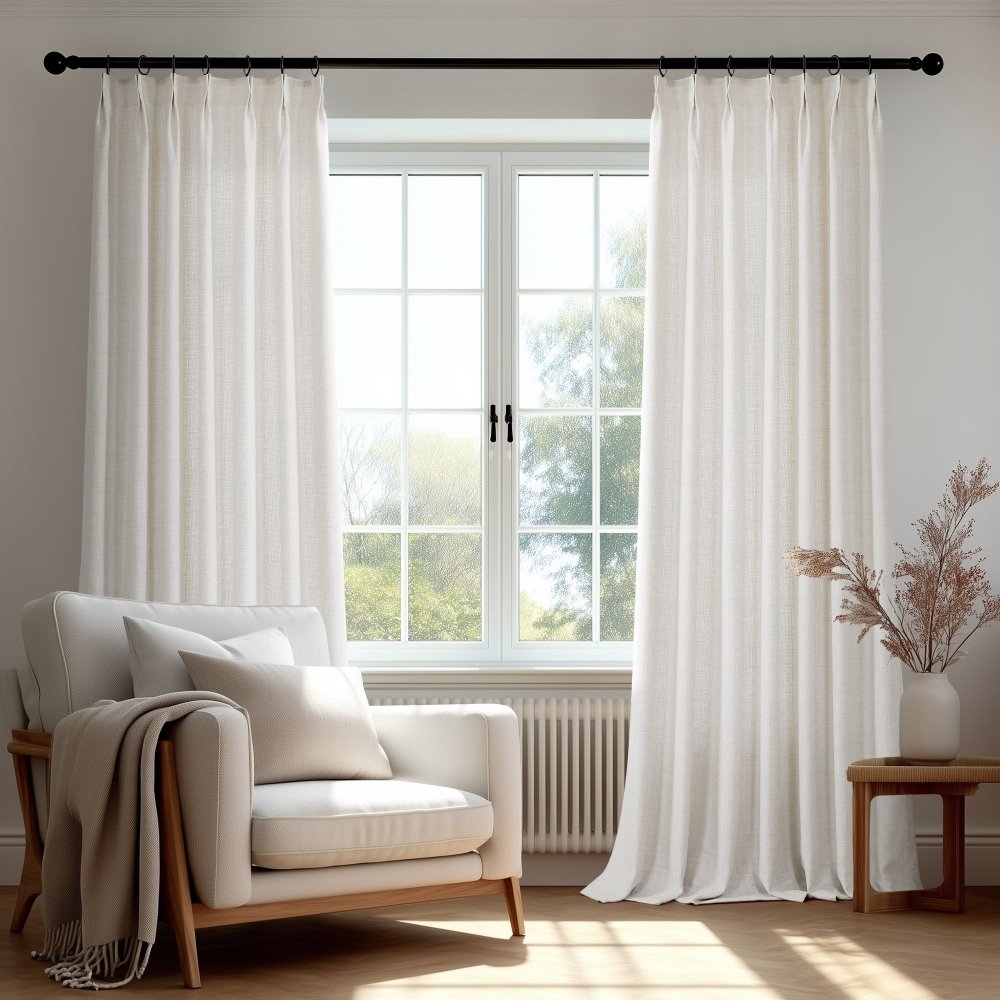 Romy Geometric Textured Custom Blackout Curtains - Deconovo US