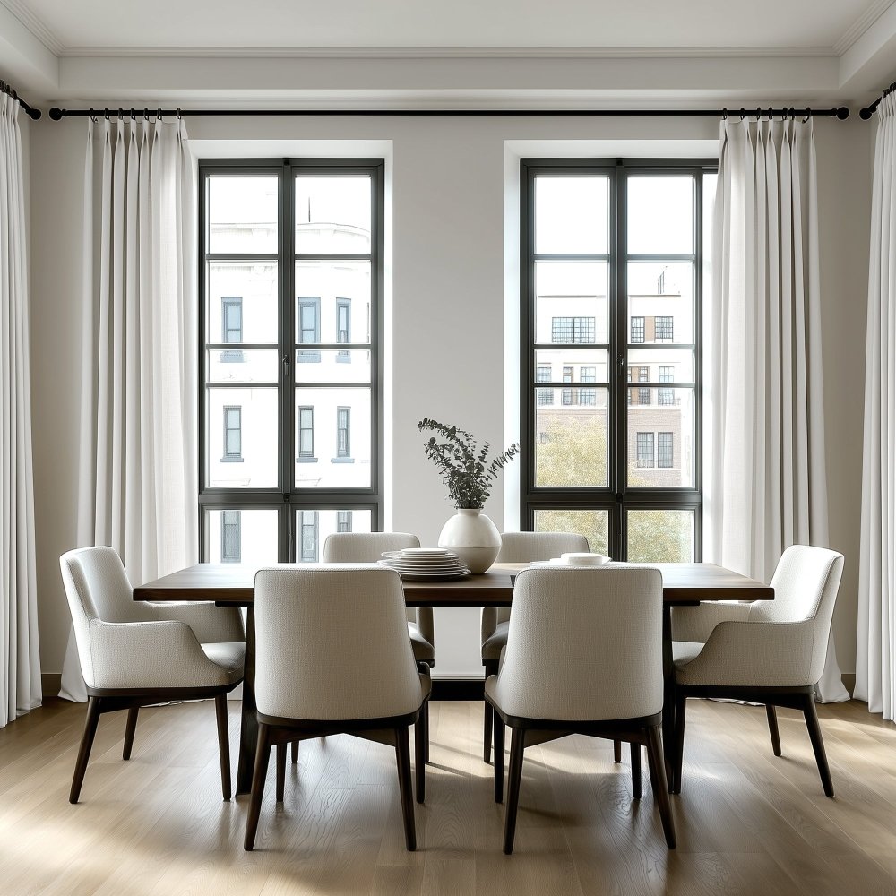 Romy Geometric Textured Custom Blackout Curtains - Deconovo US
