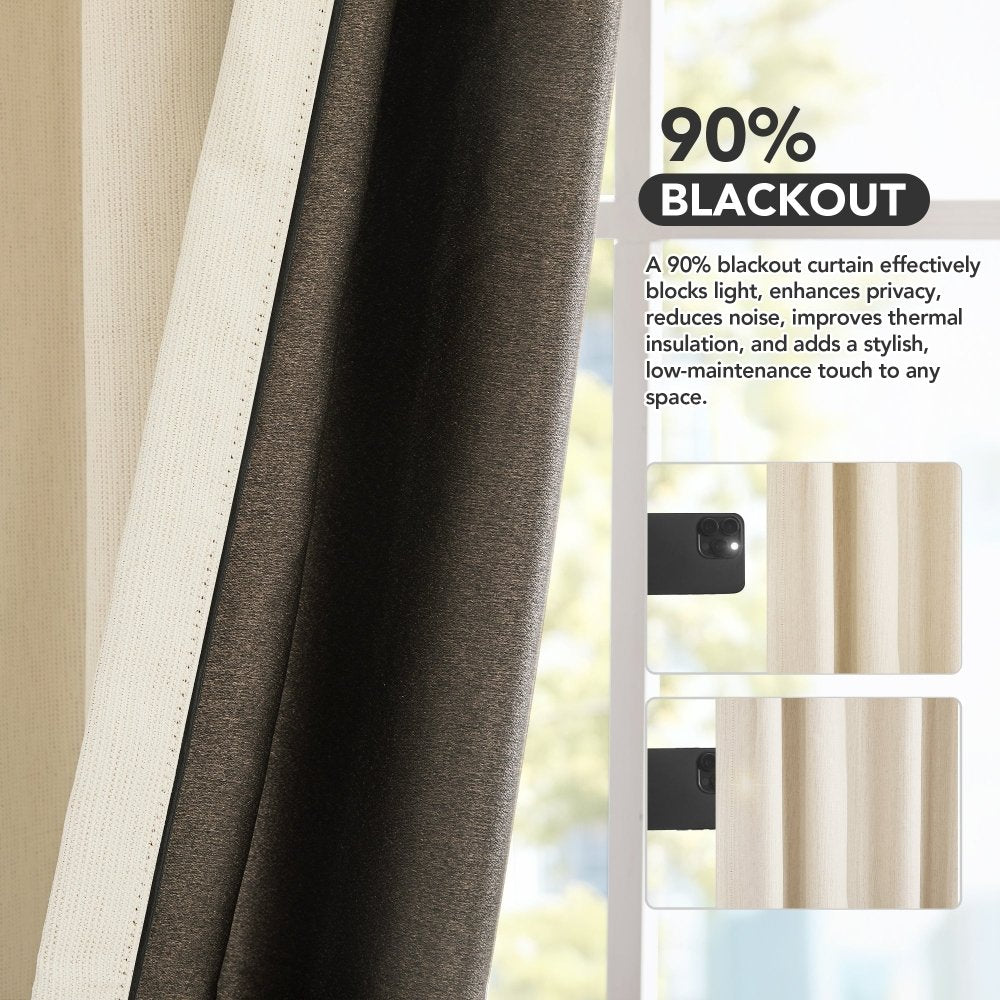 Rosemary Stella Custom Blackout Curtains - Deconovo US