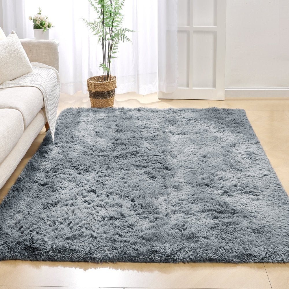 Super Soft Plush Shag Area Rug with Anti - Skid Backing - Deconovo US