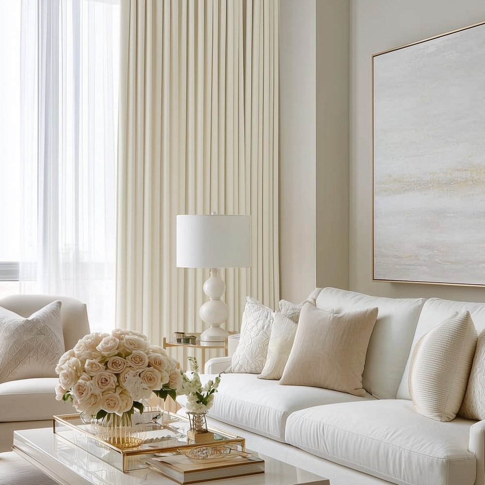 Yvonne Total Blackout Custom Curtains - Deconovo US