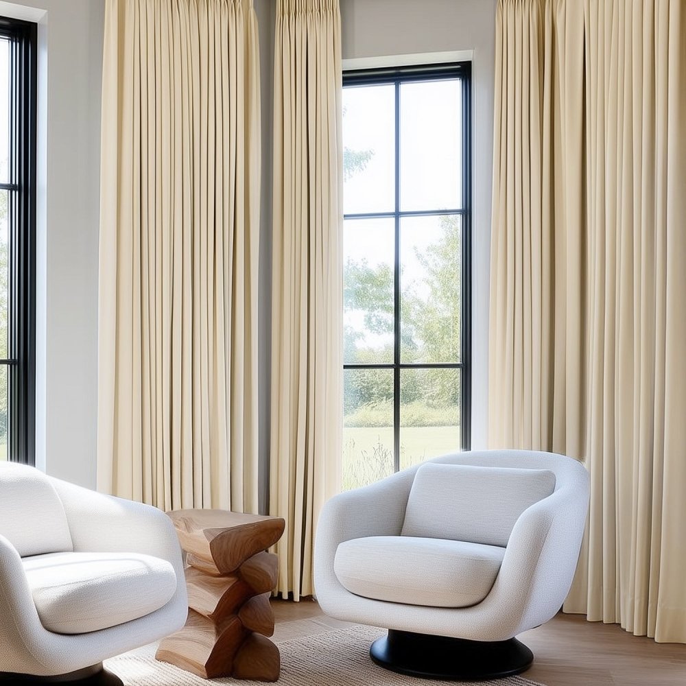 Yvonne Total Blackout Custom Curtains - Deconovo US