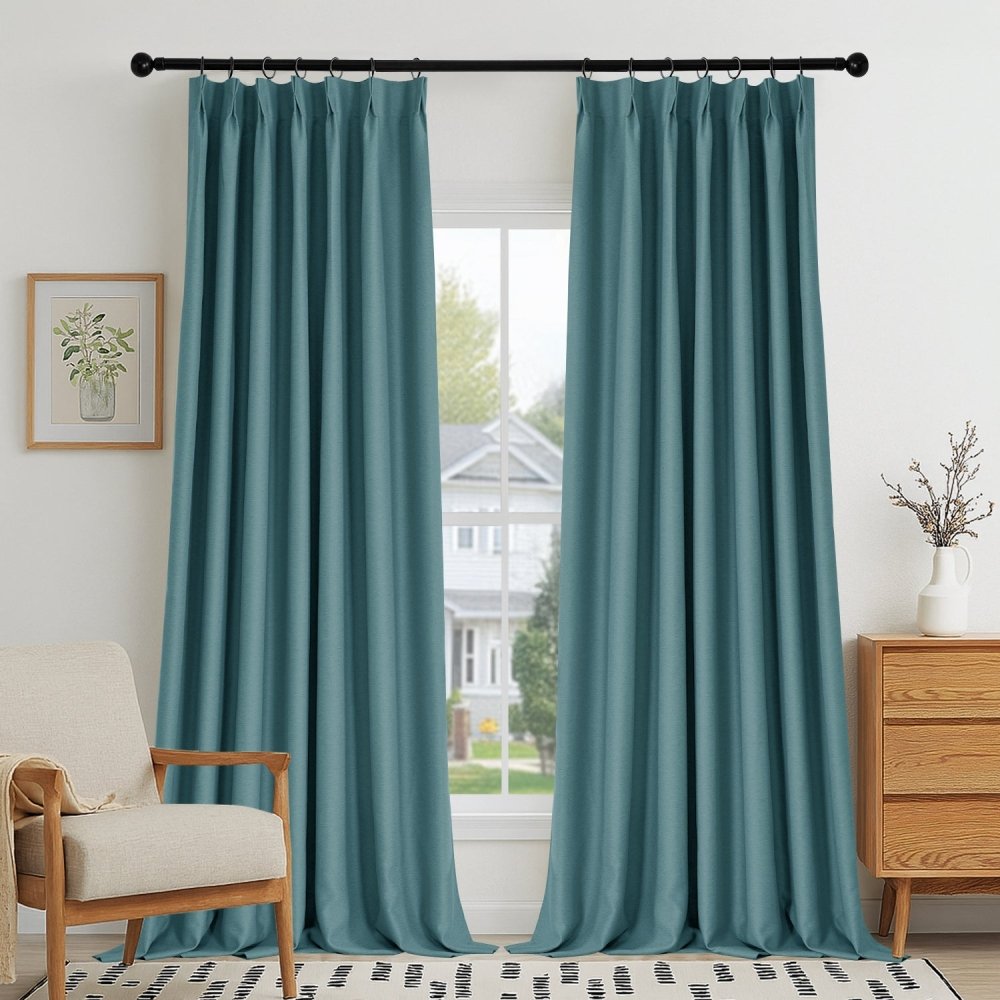 Yvonne Total Blackout Custom Curtains - Deconovo US