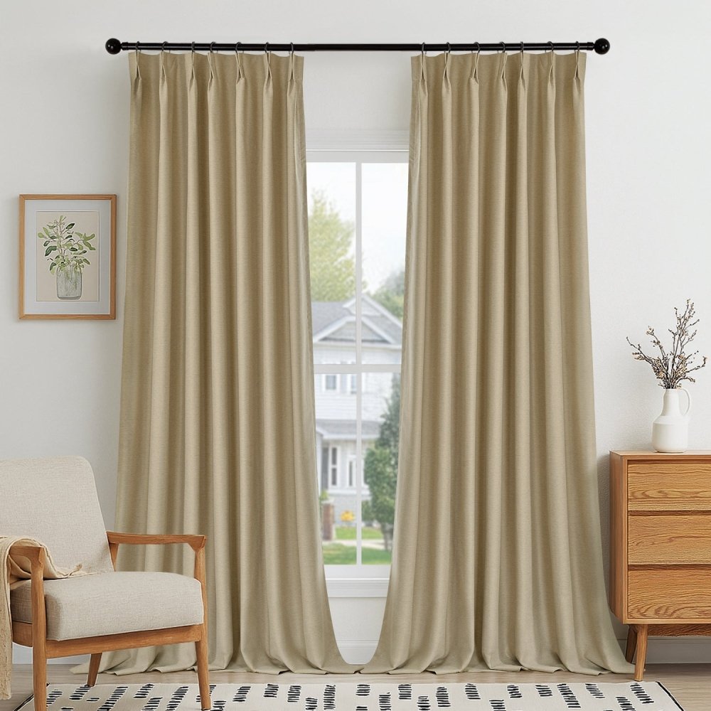 Yvonne Total Blackout Custom Curtains - Deconovo US