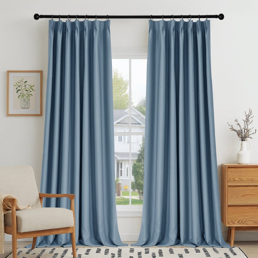 Yvonne Total Blackout Custom Curtains - Deconovo US
