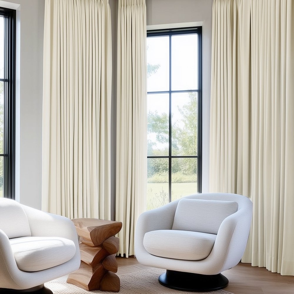Yvonne Total Blackout Custom Curtains - Deconovo US