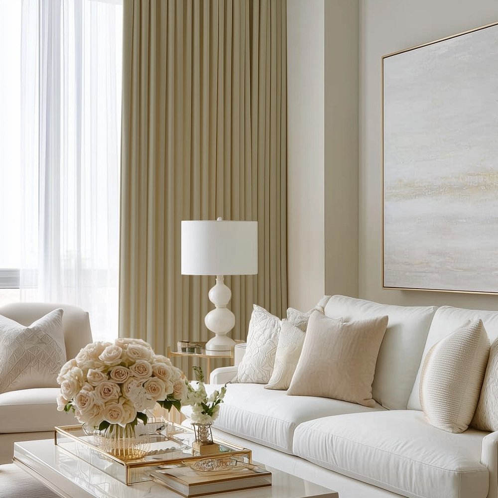 Yvonne Total Blackout Custom Curtains - Deconovo US