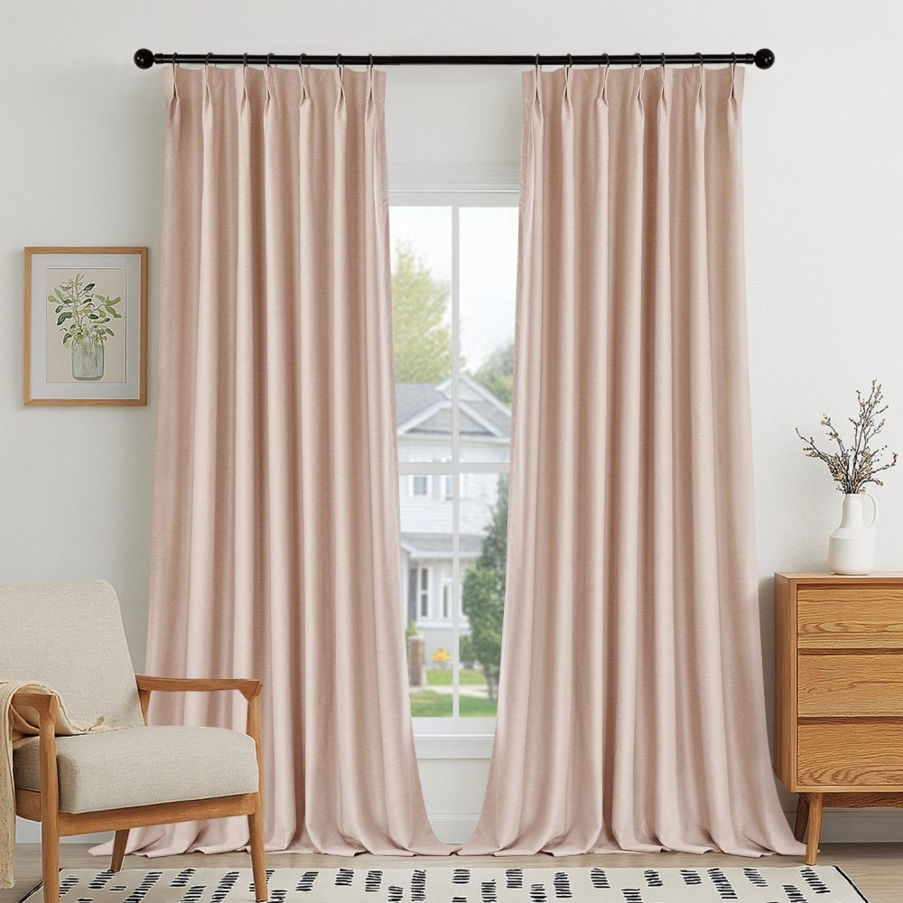 Yvonne Total Blackout Custom Curtains - Deconovo US