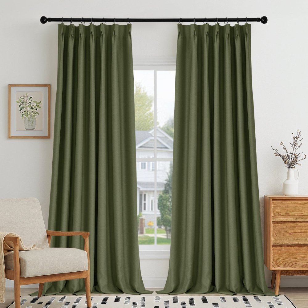 Yvonne Total Blackout Custom Curtains - Deconovo US