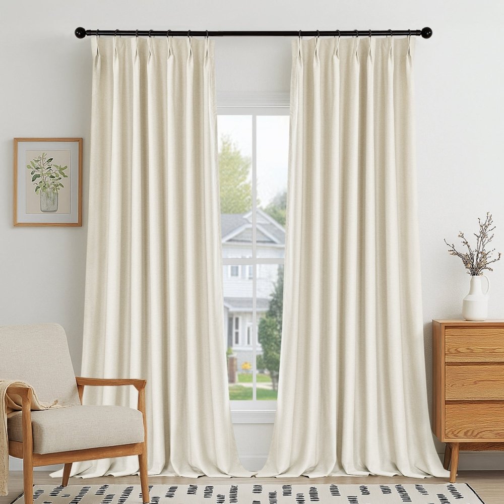 Yvonne Total Blackout Custom Curtains - Deconovo US