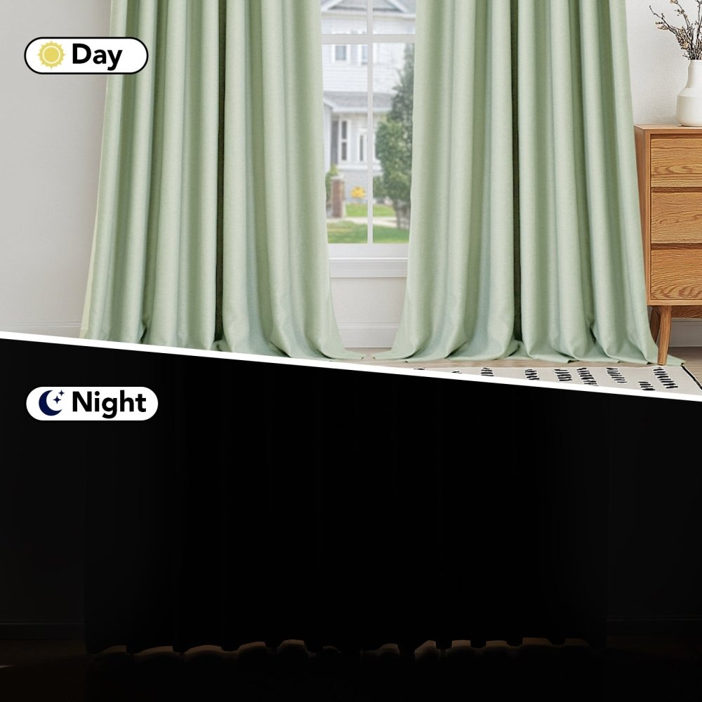 Yvonne Total Blackout Custom Curtains - Deconovo US