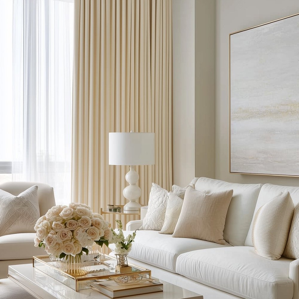 Yvonne Total Blackout Custom Curtains - Deconovo US