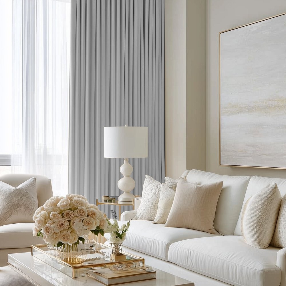 Yvonne Total Blackout Custom Curtains - Deconovo US