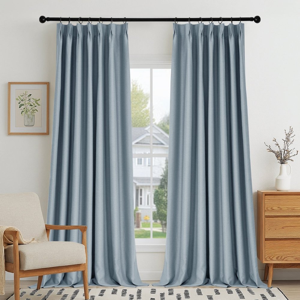 Yvonne Total Blackout Custom Curtains - Deconovo US