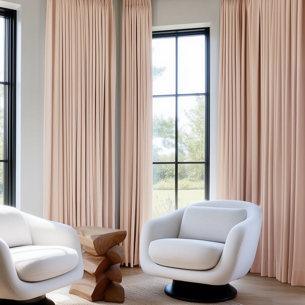 Yvonne Total Blackout Custom Curtains - Deconovo US