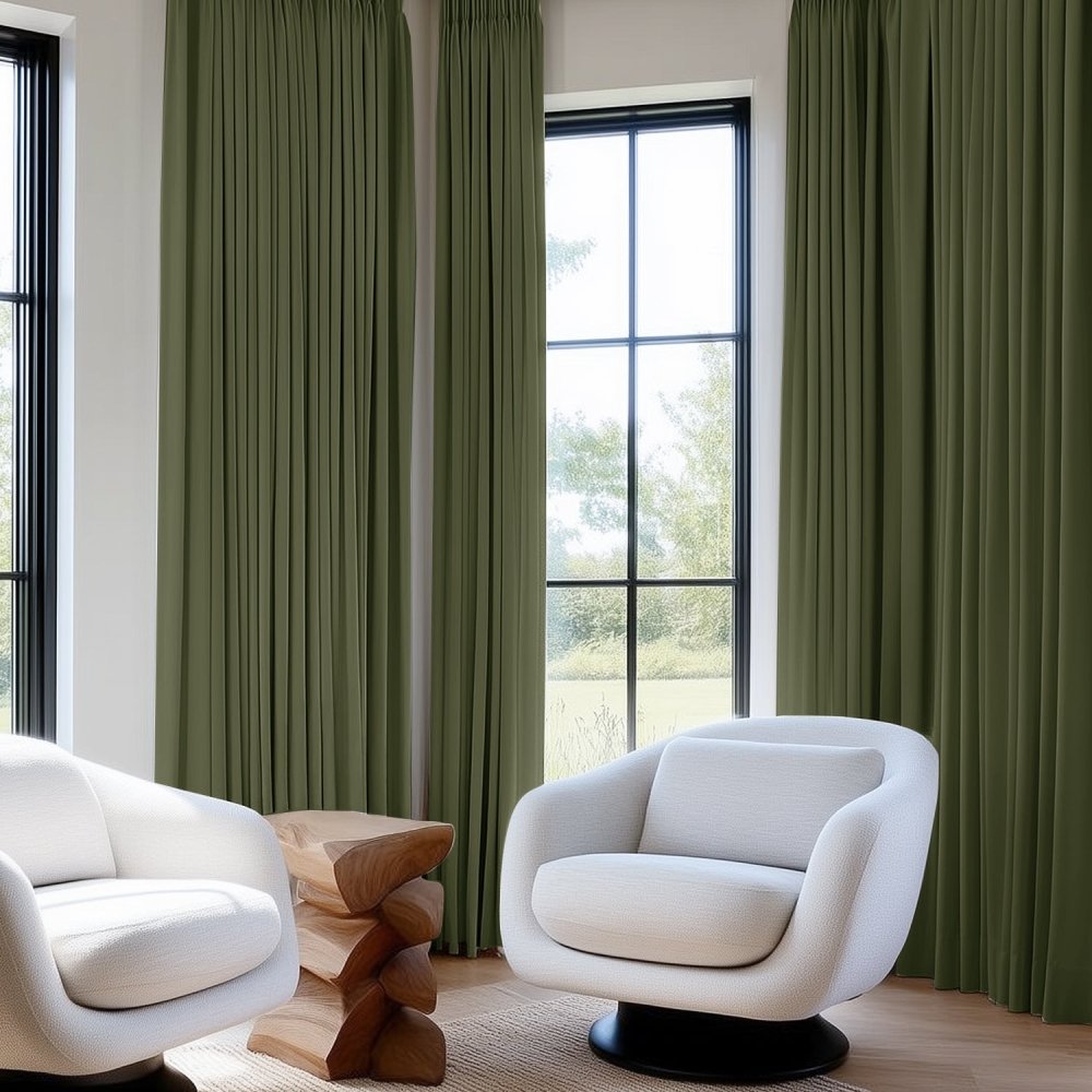 Yvonne Total Blackout Custom Curtains - Deconovo US