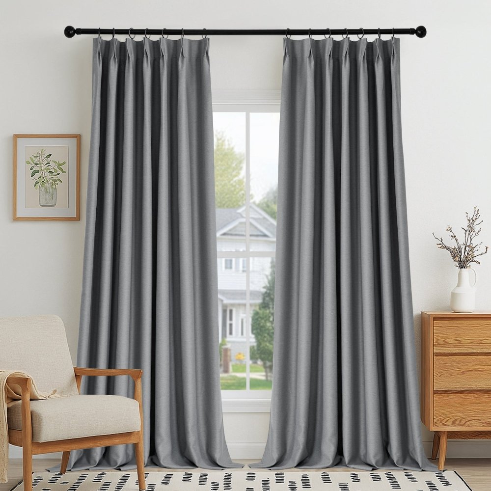 Yvonne Total Blackout Custom Curtains - Deconovo US