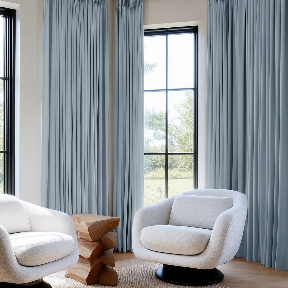 Yvonne Total Blackout Custom Curtains - Deconovo US