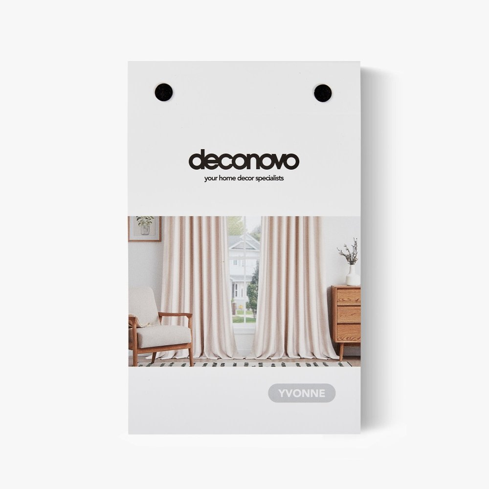 Yvonne Total Blackout Swatches Booklet - Deconovo US