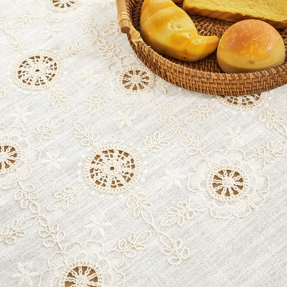 Zuri South African Linen Tablecloth - Deconovo US