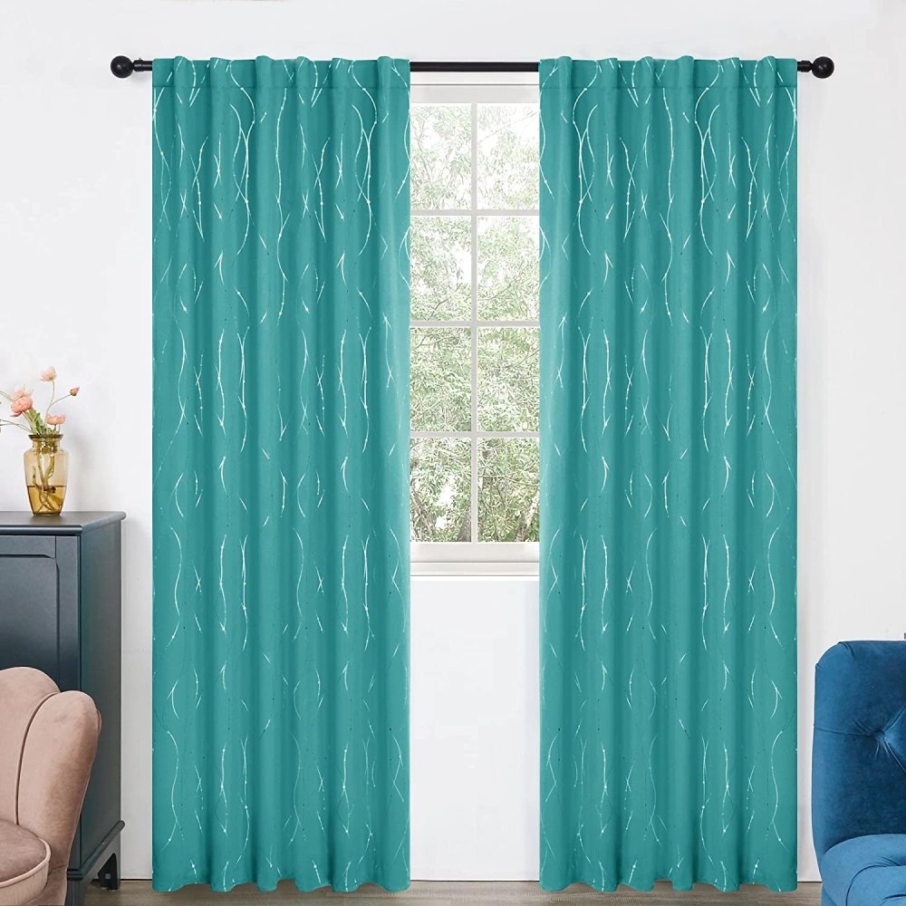 Jacksonville Jaguars Thermal Window Curtain 2 Panels Bedroom Drapes Home  Decor